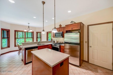 This Tanglwood Lakes home is located only a hop, skip, and jump on Paupack Hills Golf and Country Club in Pennsylvania - for sale on GolfHomes.com, golf home, golf lot