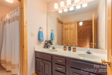 This warm and inviting, solidly built custom log home offers so on Waynesville Country Club Inn in North Carolina - for sale on GolfHomes.com, golf home, golf lot