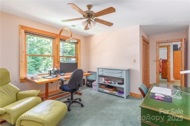 This warm and inviting, solidly built custom log home offers so on Waynesville Country Club Inn in North Carolina - for sale on GolfHomes.com, golf home, golf lot