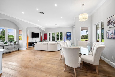 NEWLY BUILT IN 2017, this exceptional custom estate home sits on on Delaire Golf and Country Club in Florida - for sale on GolfHomes.com, golf home, golf lot