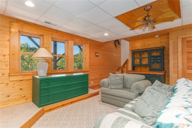 This warm and inviting, solidly built custom log home offers so on Waynesville Country Club Inn in North Carolina - for sale on GolfHomes.com, golf home, golf lot