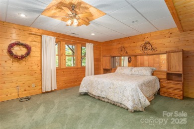 This warm and inviting, solidly built custom log home offers so on Waynesville Country Club Inn in North Carolina - for sale on GolfHomes.com, golf home, golf lot