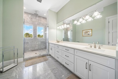 NEWLY BUILT IN 2017, this exceptional custom estate home sits on on Delaire Golf and Country Club in Florida - for sale on GolfHomes.com, golf home, golf lot