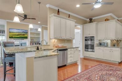 This Riverwalk floorplan shows like a model and is move in ready on Hampton Pointe Golf Course in South Carolina - for sale on GolfHomes.com, golf home, golf lot