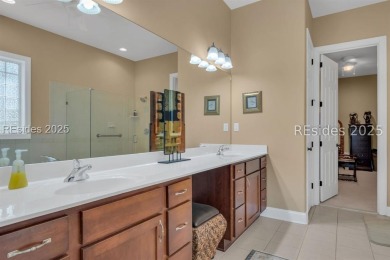This Riverwalk floorplan shows like a model and is move in ready on Hampton Pointe Golf Course in South Carolina - for sale on GolfHomes.com, golf home, golf lot