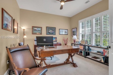 This Riverwalk floorplan shows like a model and is move in ready on Hampton Pointe Golf Course in South Carolina - for sale on GolfHomes.com, golf home, golf lot