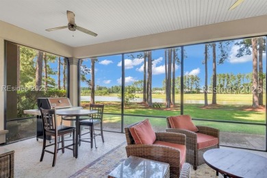 This Riverwalk floorplan shows like a model and is move in ready on Hampton Pointe Golf Course in South Carolina - for sale on GolfHomes.com, golf home, golf lot