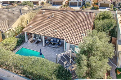 Embrace this serene oasis at 2445 E Sky Creek Drive, where every on Quail Creek Country Club  in Arizona - for sale on GolfHomes.com, golf home, golf lot