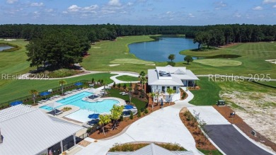 This Riverwalk floorplan shows like a model and is move in ready on Hampton Pointe Golf Course in South Carolina - for sale on GolfHomes.com, golf home, golf lot