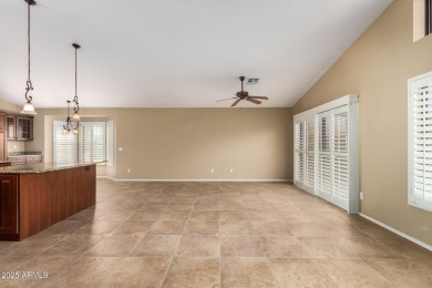 Welcome to this beautiful 2-bedroom, 2-bathroom home with a den on Eagles Nest at Pebble Creek in Arizona - for sale on GolfHomes.com, golf home, golf lot