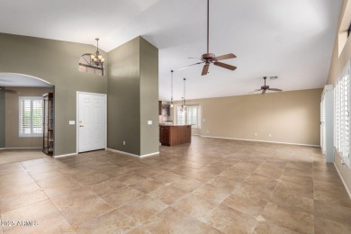 Welcome to this beautiful 2-bedroom, 2-bathroom home with a den on Eagles Nest at Pebble Creek in Arizona - for sale on GolfHomes.com, golf home, golf lot