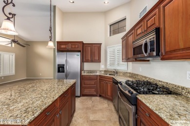Welcome to this beautiful 2-bedroom, 2-bathroom home with a den on Eagles Nest at Pebble Creek in Arizona - for sale on GolfHomes.com, golf home, golf lot