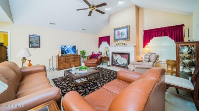 Welcome to this charming all-brick custom built home in Carolina on Carolina Shores Golf Course in North Carolina - for sale on GolfHomes.com, golf home, golf lot