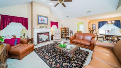 Welcome to this charming all-brick custom built home in Carolina on Carolina Shores Golf Course in North Carolina - for sale on GolfHomes.com, golf home, golf lot