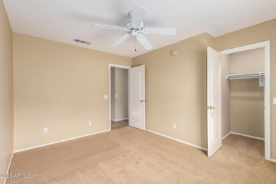 Welcome to this beautiful 2-bedroom, 2-bathroom home with a den on Eagles Nest at Pebble Creek in Arizona - for sale on GolfHomes.com, golf home, golf lot