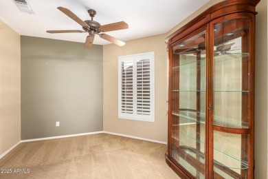 Welcome to this beautiful 2-bedroom, 2-bathroom home with a den on Eagles Nest at Pebble Creek in Arizona - for sale on GolfHomes.com, golf home, golf lot