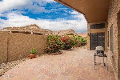 Welcome to this beautiful 2-bedroom, 2-bathroom home with a den on Eagles Nest at Pebble Creek in Arizona - for sale on GolfHomes.com, golf home, golf lot