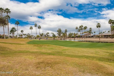 Welcome to this beautiful 2-bedroom, 2-bathroom home with a den on Eagles Nest at Pebble Creek in Arizona - for sale on GolfHomes.com, golf home, golf lot