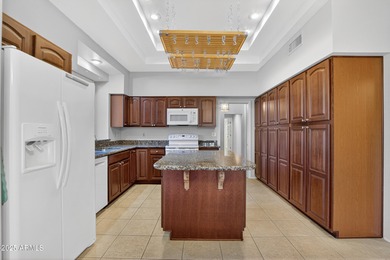 Situated on the 16th hole of the Echo Mesa Golf Course, this on Echo Mesa Golf Course in Arizona - for sale on GolfHomes.com, golf home, golf lot