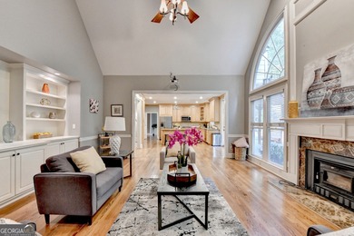 Stately 6-bedroom, 5-bath executive home built by award-winning on Woodmont Golf and Country Club in Georgia - for sale on GolfHomes.com, golf home, golf lot