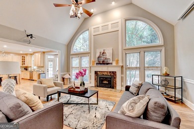 Stately 6-bedroom, 5-bath executive home built by award-winning on Woodmont Golf and Country Club in Georgia - for sale on GolfHomes.com, golf home, golf lot