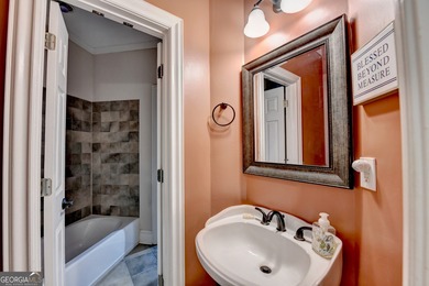 Stately 6-bedroom, 5-bath executive home built by award-winning on Woodmont Golf and Country Club in Georgia - for sale on GolfHomes.com, golf home, golf lot