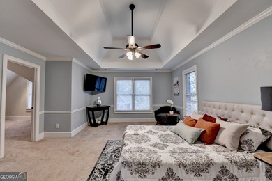 Stately 6-bedroom, 5-bath executive home built by award-winning on Woodmont Golf and Country Club in Georgia - for sale on GolfHomes.com, golf home, golf lot