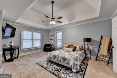 Stately 6-bedroom, 5-bath executive home built by award-winning on Woodmont Golf and Country Club in Georgia - for sale on GolfHomes.com, golf home, golf lot