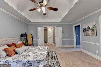 Stately 6-bedroom, 5-bath executive home built by award-winning on Woodmont Golf and Country Club in Georgia - for sale on GolfHomes.com, golf home, golf lot