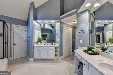 Stately 6-bedroom, 5-bath executive home built by award-winning on Woodmont Golf and Country Club in Georgia - for sale on GolfHomes.com, golf home, golf lot