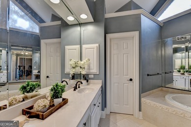 Stately 6-bedroom, 5-bath executive home built by award-winning on Woodmont Golf and Country Club in Georgia - for sale on GolfHomes.com, golf home, golf lot