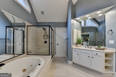 Stately 6-bedroom, 5-bath executive home built by award-winning on Woodmont Golf and Country Club in Georgia - for sale on GolfHomes.com, golf home, golf lot