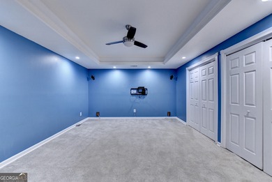 Stately 6-bedroom, 5-bath executive home built by award-winning on Woodmont Golf and Country Club in Georgia - for sale on GolfHomes.com, golf home, golf lot