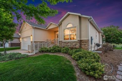 Welcome Home! Backed by open space with a tranquil pond view on Eaton Country Club in Colorado - for sale on GolfHomes.com, golf home, golf lot