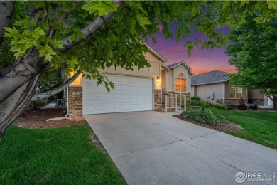 Welcome Home! Backed by open space with a tranquil pond view on Eaton Country Club in Colorado - for sale on GolfHomes.com, golf home, golf lot