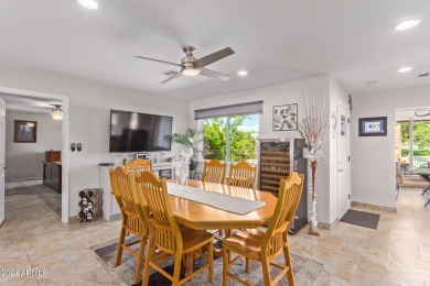 This beautiful home overlooks the 14th  Green on Pebblebrook on Stardust Golf Course in Arizona - for sale on GolfHomes.com, golf home, golf lot