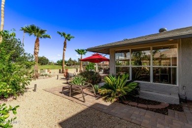 This beautiful home overlooks the 14th  Green on Pebblebrook on Stardust Golf Course in Arizona - for sale on GolfHomes.com, golf home, golf lot