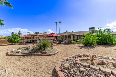 This beautiful home overlooks the 14th  Green on Pebblebrook on Stardust Golf Course in Arizona - for sale on GolfHomes.com, golf home, golf lot