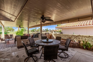 This beautiful home overlooks the 14th  Green on Pebblebrook on Stardust Golf Course in Arizona - for sale on GolfHomes.com, golf home, golf lot