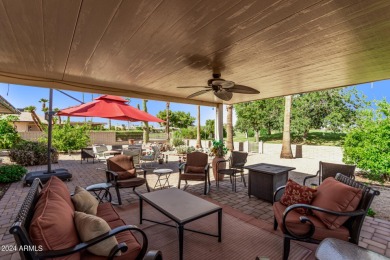 This beautiful home overlooks the 14th  Green on Pebblebrook on Stardust Golf Course in Arizona - for sale on GolfHomes.com, golf home, golf lot