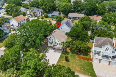 Welcome to 154 Cedar Point Avenue, a classic raised beach home on Wachesaw Plantation Club in South Carolina - for sale on GolfHomes.com, golf home, golf lot