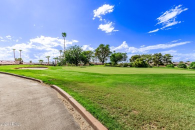 This beautiful home overlooks the 14th  Green on Pebblebrook on Stardust Golf Course in Arizona - for sale on GolfHomes.com, golf home, golf lot