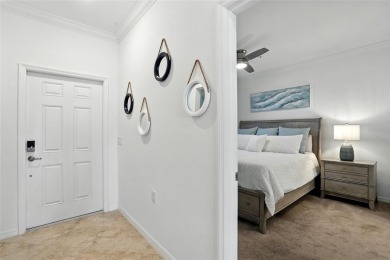 Own this first-floor DiAngelo veranda with deeded golf on Heritage Landing Golf  in Florida - for sale on GolfHomes.com, golf home, golf lot