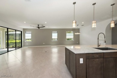 This upgraded 2023 Pulte Summerwood floor plan features an on River Hall Country Club in Florida - for sale on GolfHomes.com, golf home, golf lot
