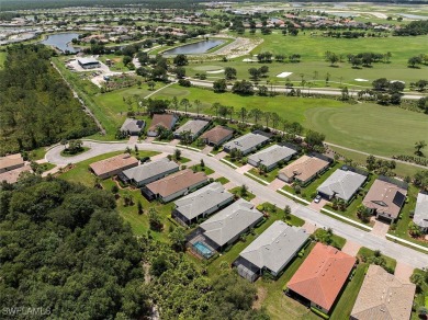 This upgraded 2023 Pulte Summerwood floor plan features an on River Hall Country Club in Florida - for sale on GolfHomes.com, golf home, golf lot