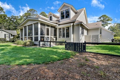 Built in 2018, this stunning home is perfectly situated on a on Oldfield Golf Club in South Carolina - for sale on GolfHomes.com, golf home, golf lot