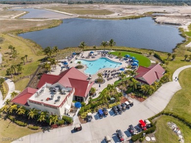 This upgraded 2023 Pulte Summerwood floor plan features an on River Hall Country Club in Florida - for sale on GolfHomes.com, golf home, golf lot