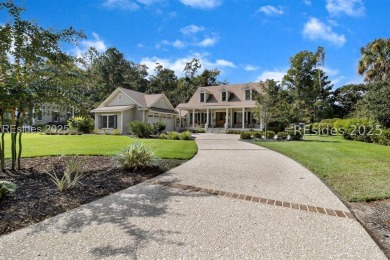 Built in 2018, this stunning home is perfectly situated on a on Oldfield Golf Club in South Carolina - for sale on GolfHomes.com, golf home, golf lot