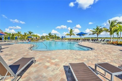 This upgraded 2023 Pulte Summerwood floor plan features an on River Hall Country Club in Florida - for sale on GolfHomes.com, golf home, golf lot