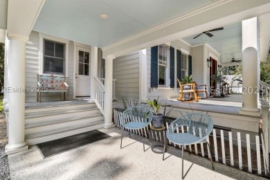 Built in 2018, this stunning home is perfectly situated on a on Oldfield Golf Club in South Carolina - for sale on GolfHomes.com, golf home, golf lot